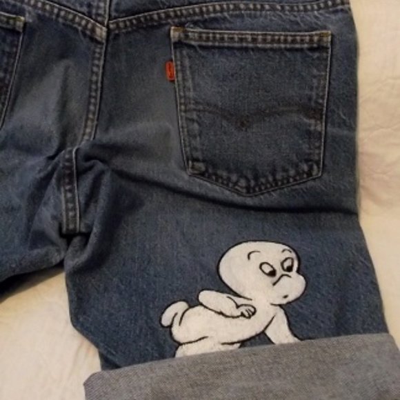 LEVIS Straight Leg Mens Jeans Shorts - Picture 7 of 8